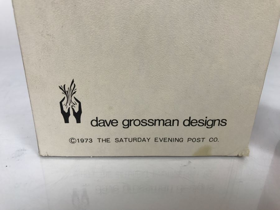 Vintage 1973 Norman Rockwell Figurine The Saturday Evening Post Dave Grossman Designs With Original Box Schoolmaster [Photo 3]