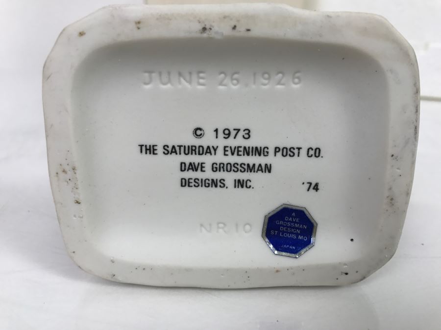 Vintage 1973 Norman Rockwell Figurine The Saturday Evening Post Dave Grossman Designs With Original Box Schoolmaster [Photo 11]