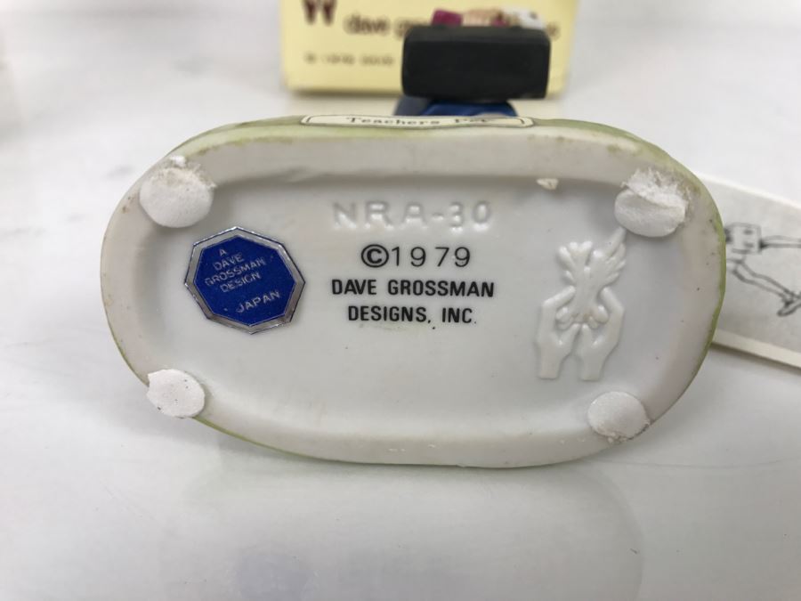 Vintage 1979 Norman Rockwell Figurine Dave Grossman Designs With Original Box Teachers Pet [Photo 11]