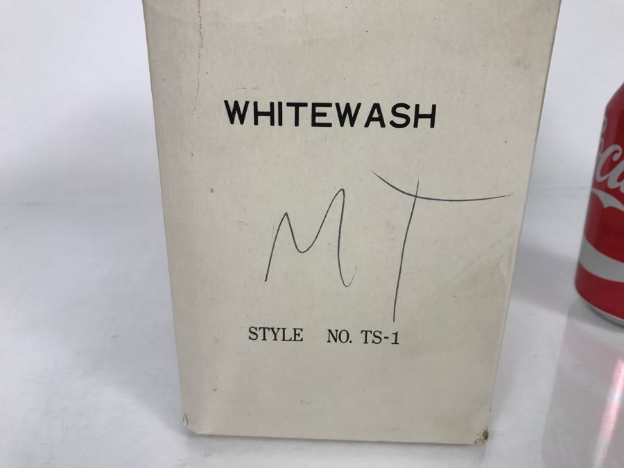 Vintage 1976 Norman Rockwell Figurine Dave Grossman Designs With Original Box The Adventures Of Tom Sawyer Limited Edition Whitewash [Photo 4]