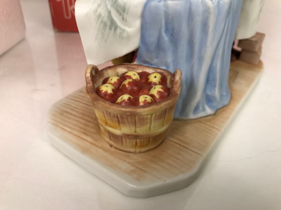 Vintage 1980 Norman Rockwell Figurine Four Seasons Illustrations For 1960 First Edition Gorham Japan With Original Box Summer - Swatter's Rights [Photo 15]