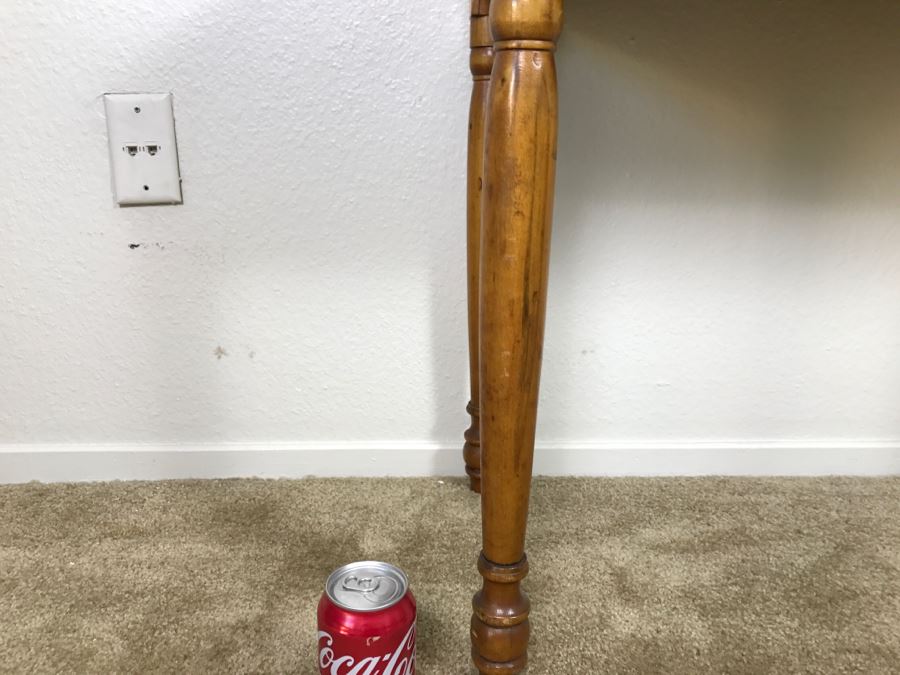 Primitive Antique Gaming Table - Click To See All Photos 32.5'W X 15.5'D X 29'H [Photo 8]