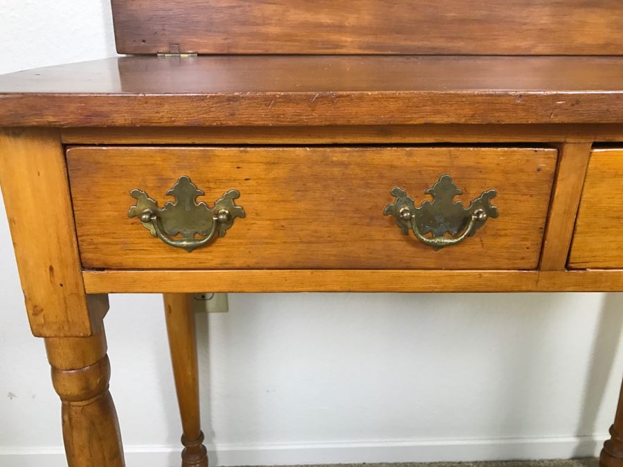 Primitive Antique Gaming Table - Click To See All Photos 32.5'W X 15.5'D X 29'H [Photo 11]