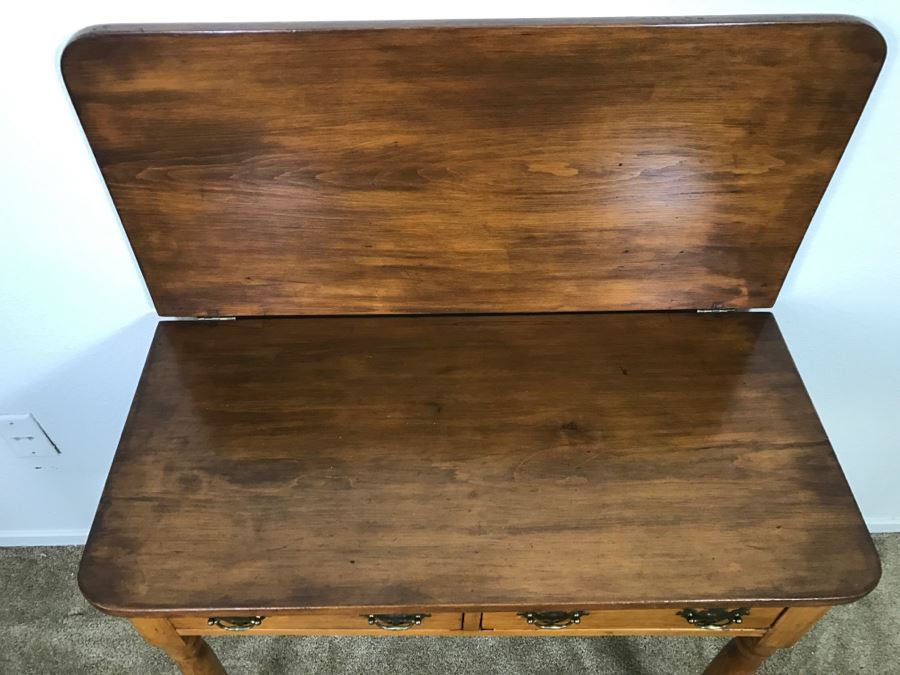 Primitive Antique Gaming Table - Click To See All Photos 32.5'W X 15.5'D X 29'H [Photo 10]