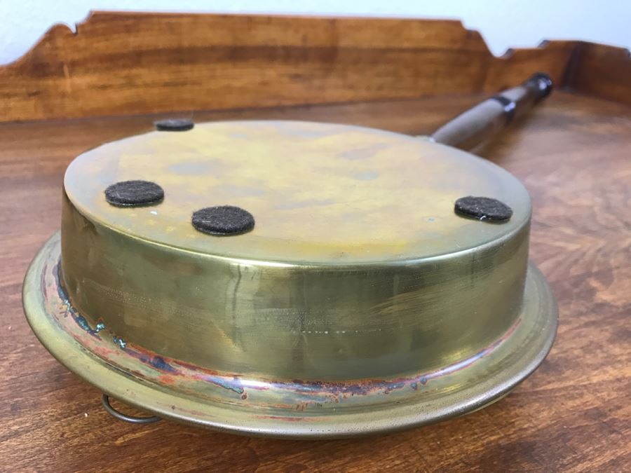 Antique Brass Bed Warmer [Photo 9]