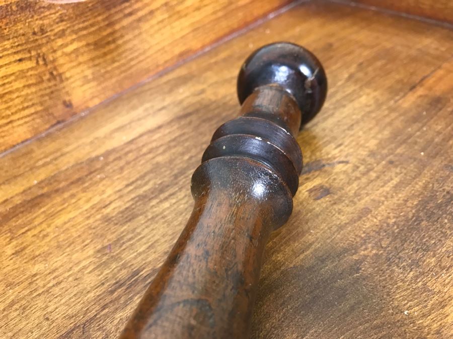 Antique Brass Bed Warmer [Photo 8]