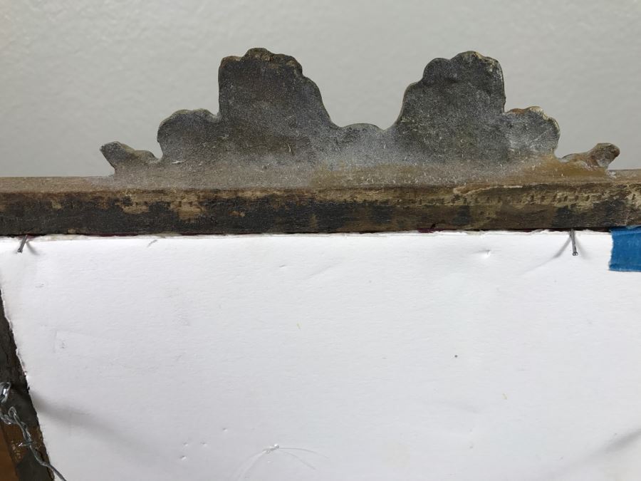 Nicely Framed Collection Of Vintage Women's Items Including Mesh Purse, Vintage Curling Iron And Letter Opener [Photo 16]