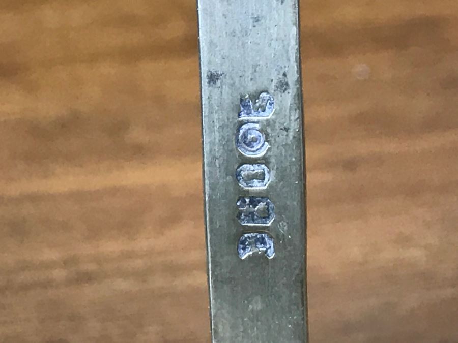 Antique Silver Footed Toast Rack 316g [Photo 11]