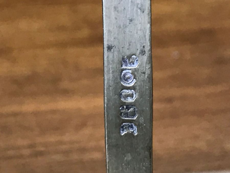 Antique Silver Footed Toast Rack 316g [Photo 12]