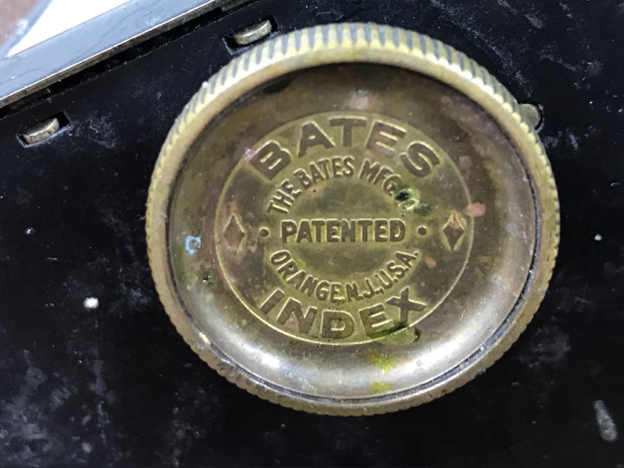 Vintage Advertising Arden Certified Milk Metal Mechanical Scrolling Note Pad Patent 1925 [Photo 8]