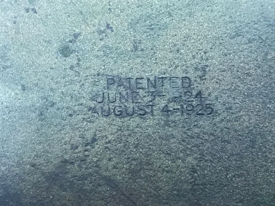 Vintage Advertising Arden Certified Milk Metal Mechanical Scrolling Note Pad Patent 1925 [Photo 12]