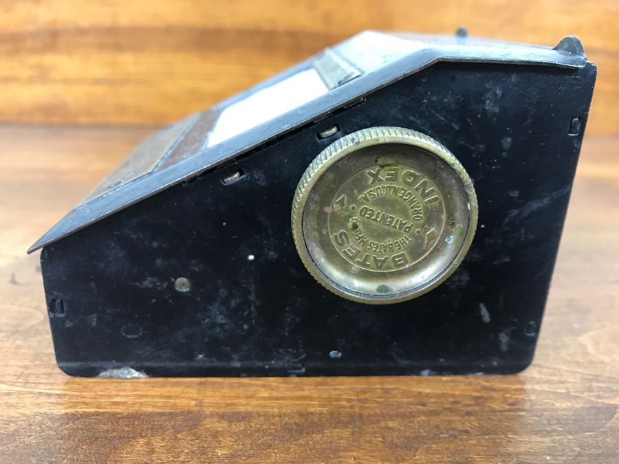 Vintage Advertising Arden Certified Milk Metal Mechanical Scrolling Note Pad Patent 1925 [Photo 7]