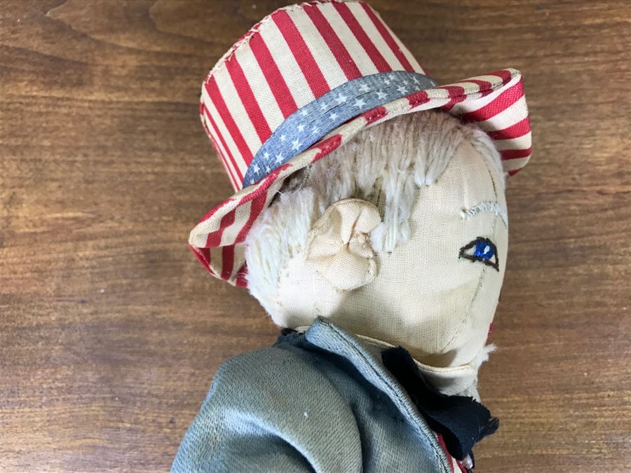 Old Uncle Sam Cloth Doll [Photo 10]