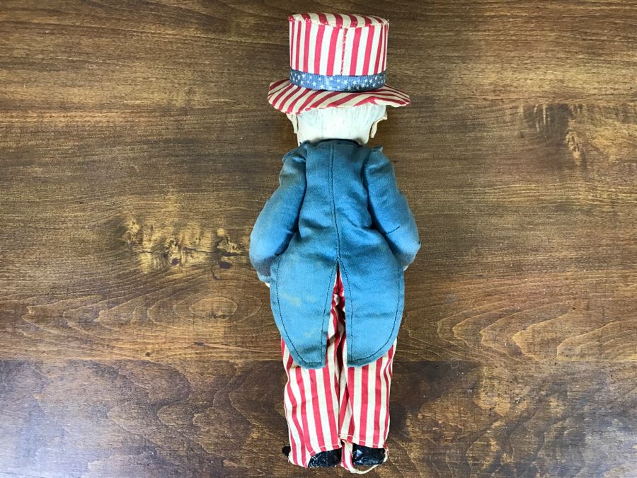 Old Uncle Sam Cloth Doll [Photo 9]