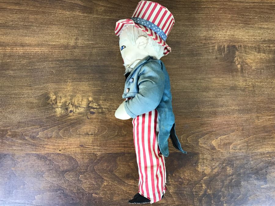 Old Uncle Sam Cloth Doll [Photo 8]