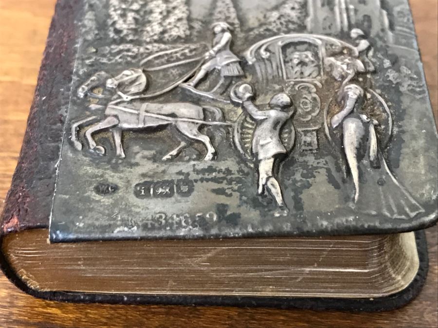 Vintage Miniature Book With Silver Embossed Cover The Book Of Common Prayer The Church Of England Printed By Eyre & Spottiswoode Printers To The King's Most Excellent Majesty London [Photo 14]