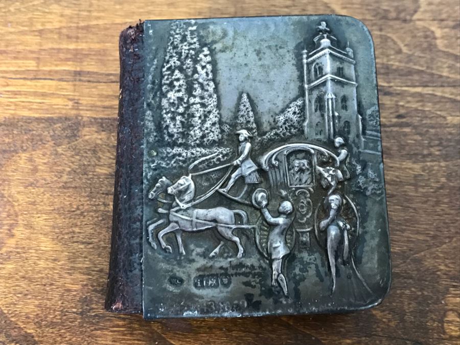 Vintage Miniature Book With Silver Embossed Cover The Book Of Common Prayer The Church Of England Printed By Eyre & Spottiswoode Printers To The King's Most Excellent Majesty London [Photo 6]