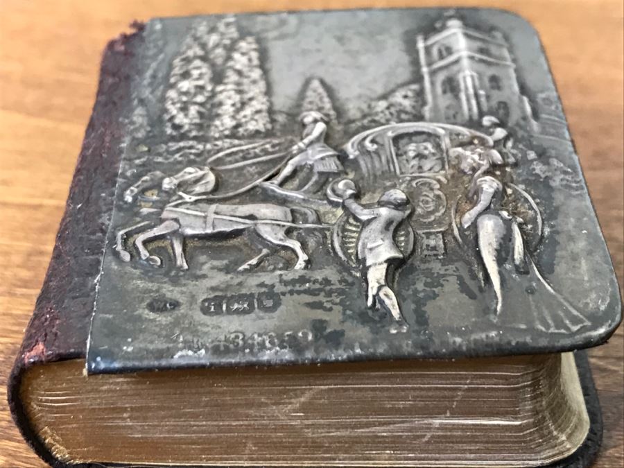 Vintage Miniature Book With Silver Embossed Cover The Book Of Common Prayer The Church Of England Printed By Eyre & Spottiswoode Printers To The King's Most Excellent Majesty London [Photo 11]