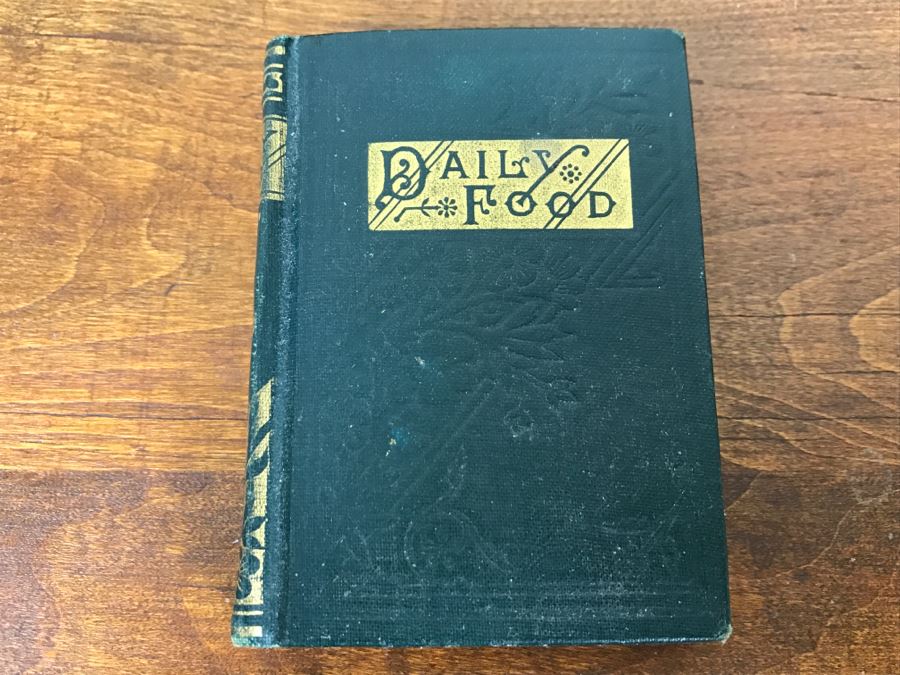 Vintage Miniature Book Daily Food For Christians Thomas Y Crowell & Co [Photo 2]