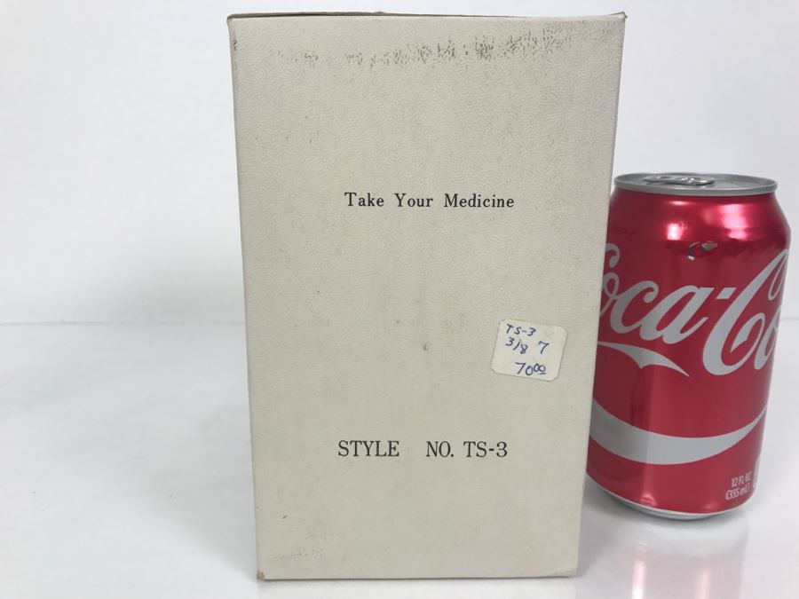 Vintage 1978 Norman Rockwell Figurine Dave Grossman Designs With Original Box The Adventures Of Tom Sawyer Limited Edition Take Your Medicine [Photo 3]