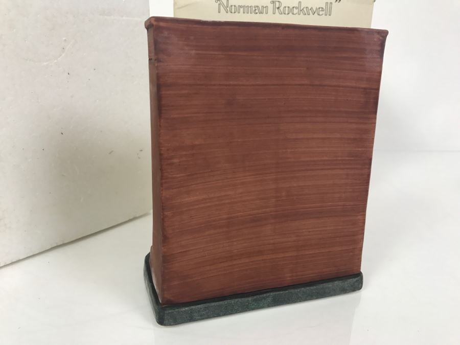 Vintage 1975 Norman Rockwell Figurine The Saturday Evening Post Dave Grossman Designs With Original Box Discovery [Photo 6]