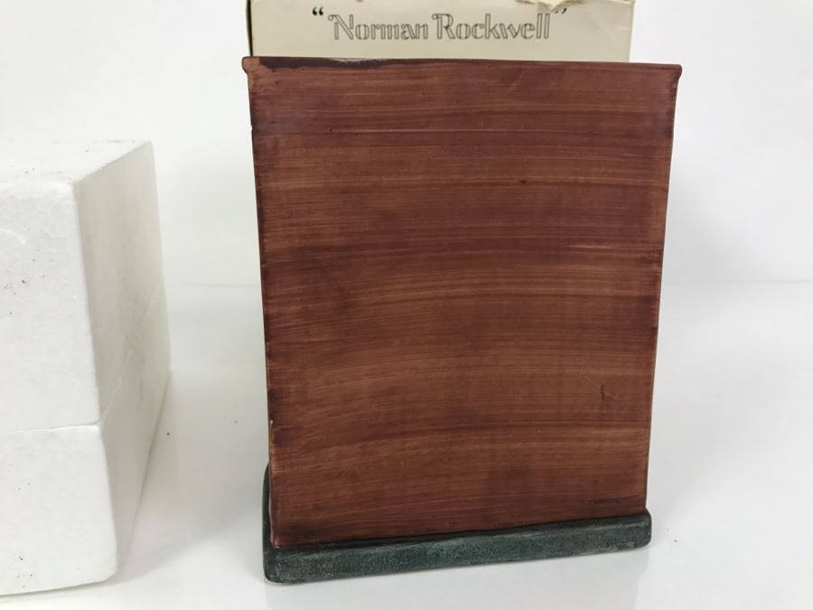 Vintage 1975 Norman Rockwell Figurine The Saturday Evening Post Dave Grossman Designs With Original Box Discovery [Photo 6]