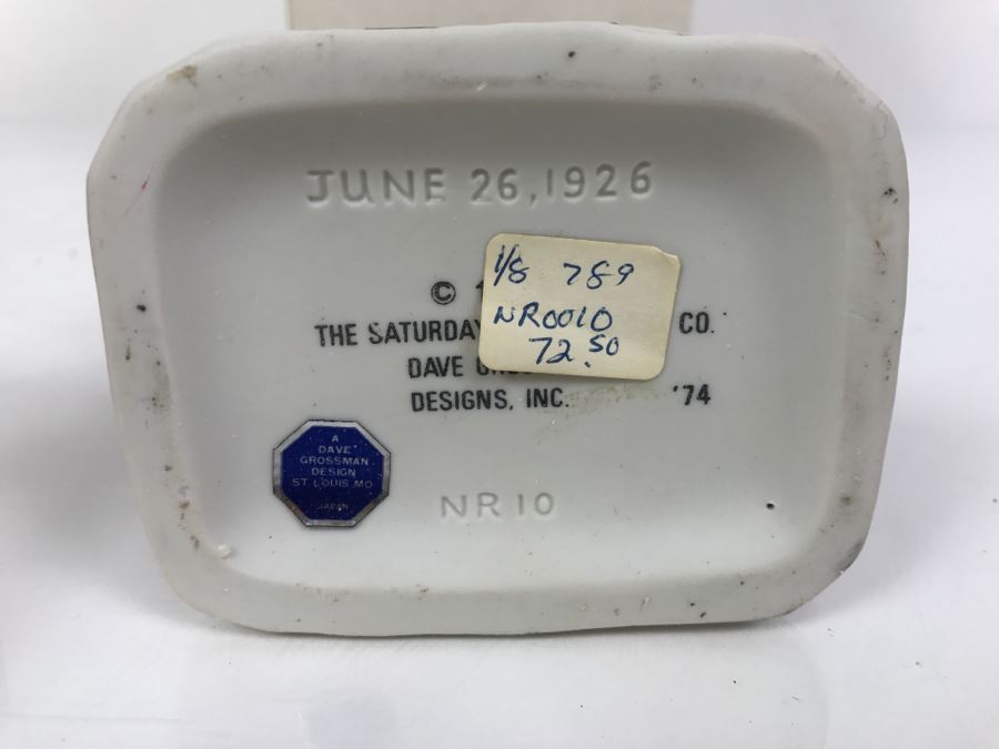 Vintage 1974 Norman Rockwell Figurine The Saturday Evening Post Dave Grossman Designs With Original Box Schoolmaster [Photo 11]