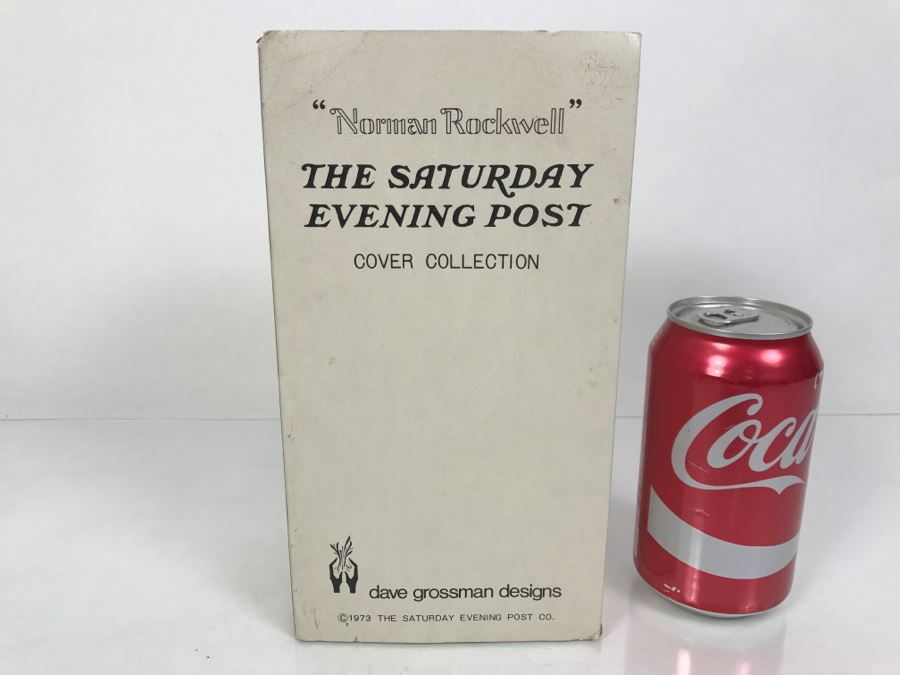 Vintage 1974 Norman Rockwell Figurine The Saturday Evening Post Dave Grossman Designs With Original Box Schoolmaster [Photo 2]