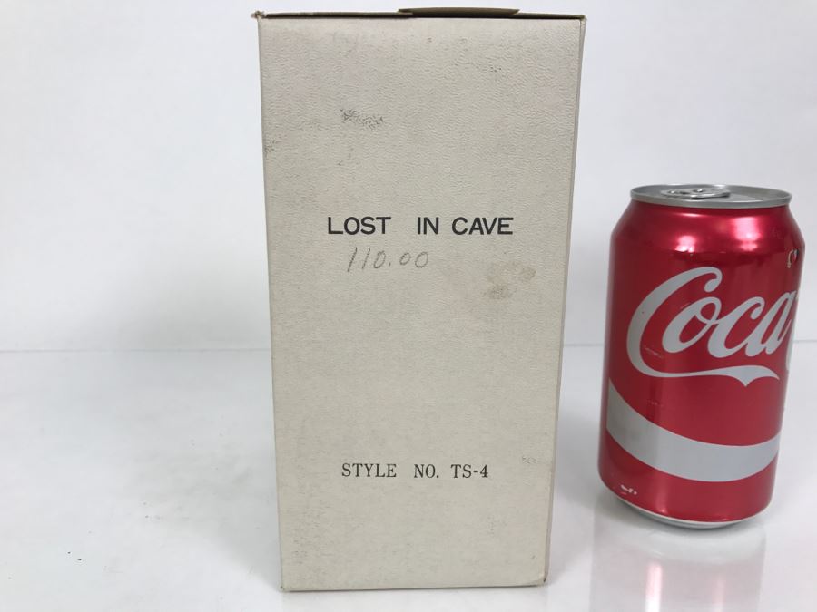 Vintage 1978 Norman Rockwell Figurine Dave Grossman Designs With Original Box The Adventures Of Tom Sawyer Limited Edition Lost In Cave [Photo 3]