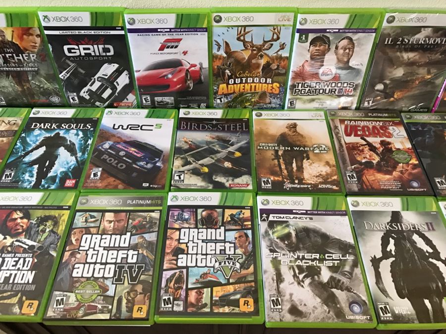 JUST ADDED - (23) Lot Of Xbox 360 Console Video Games [Photo 4]