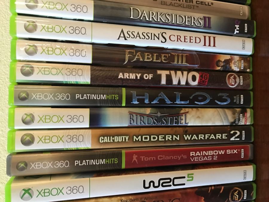 JUST ADDED - (23) Lot Of Xbox 360 Console Video Games [Photo 10]