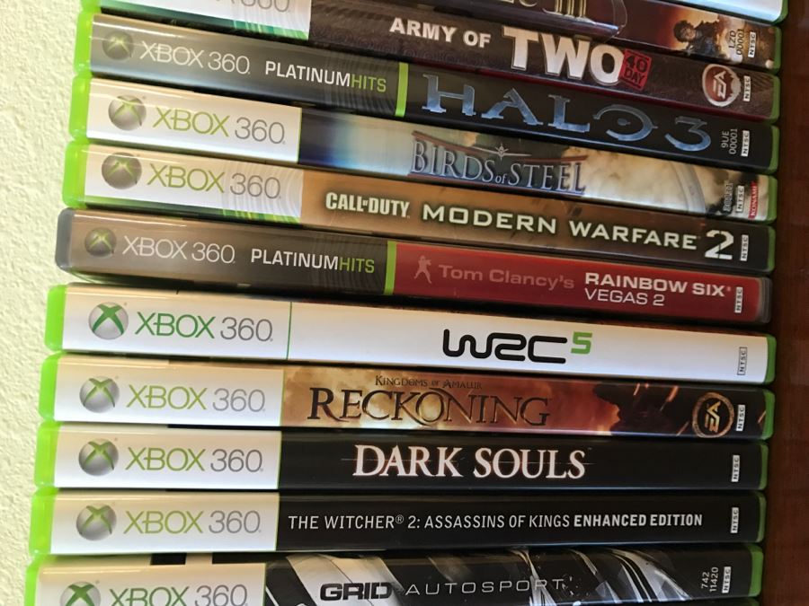 JUST ADDED - (23) Lot Of Xbox 360 Console Video Games [Photo 9]