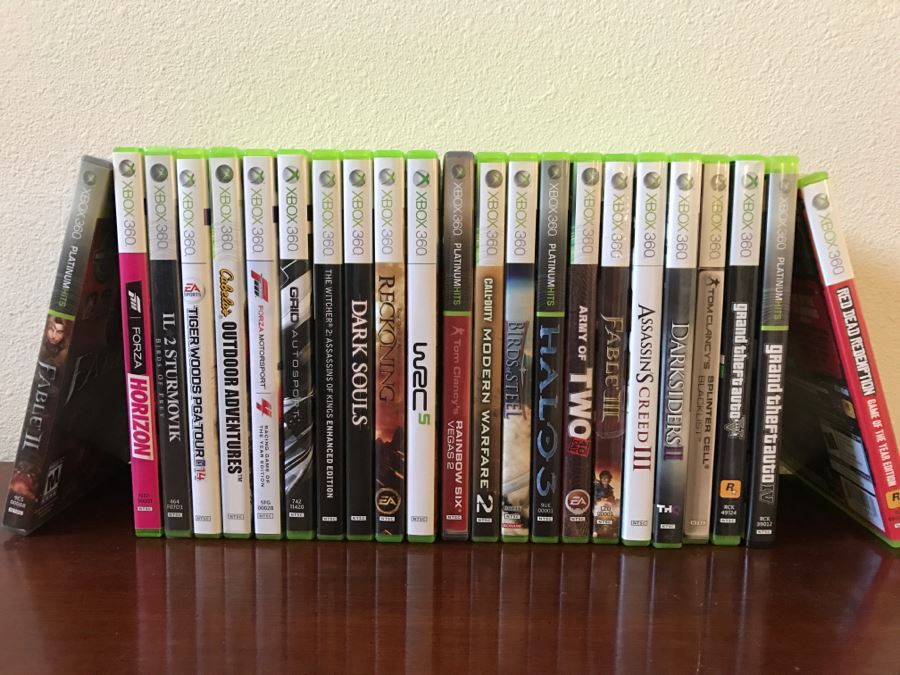 JUST ADDED - (23) Lot Of Xbox 360 Console Video Games [Photo 6]