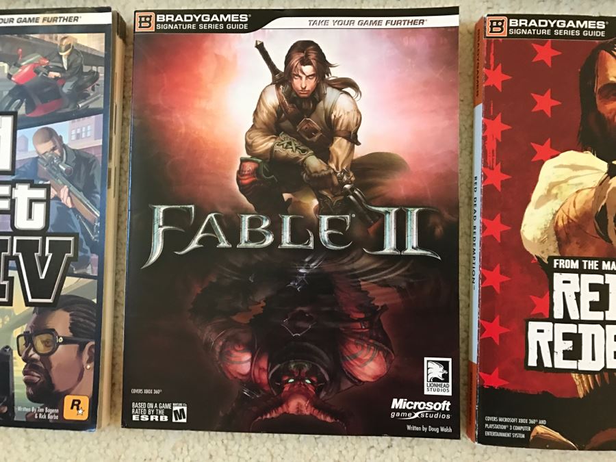 JUST ADDED - (10) Collection Of Video Game Official Game Guides Books [Photo 7]