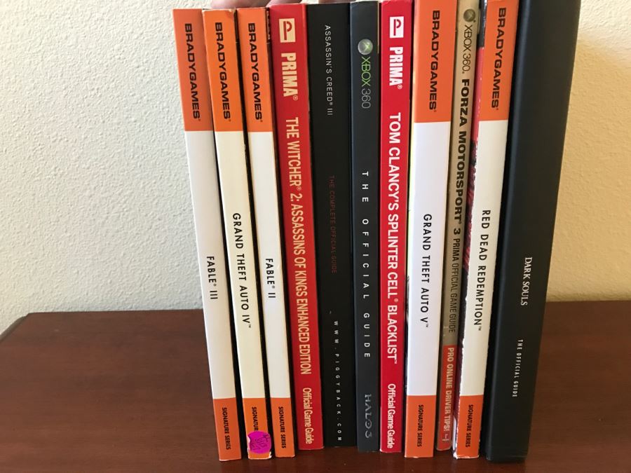 JUST ADDED - (10) Collection Of Video Game Official Game Guides Books [Photo 10]