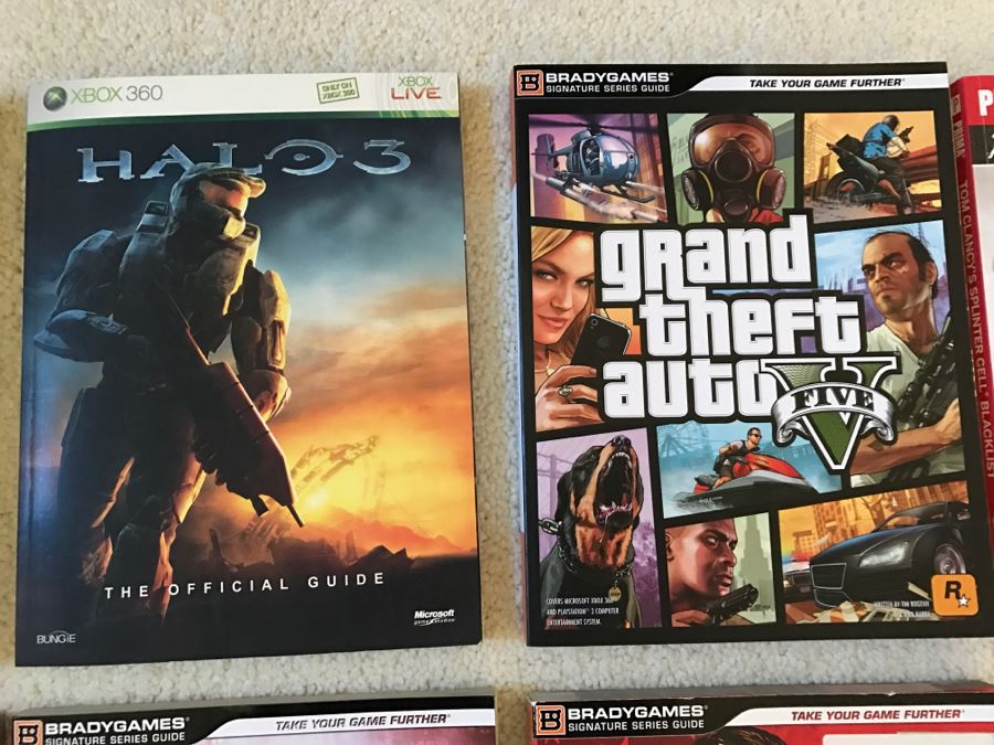 JUST ADDED - (10) Collection Of Video Game Official Game Guides Books [Photo 3]