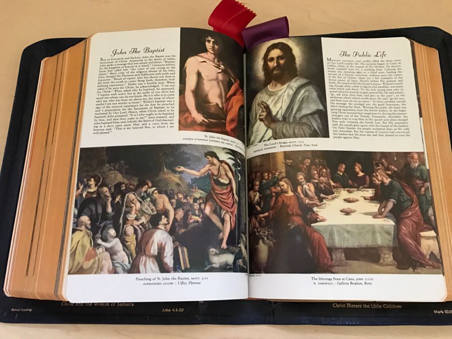 JUST ADDED - Large Holy Bible The Family Rosary Edition [Photo 7]