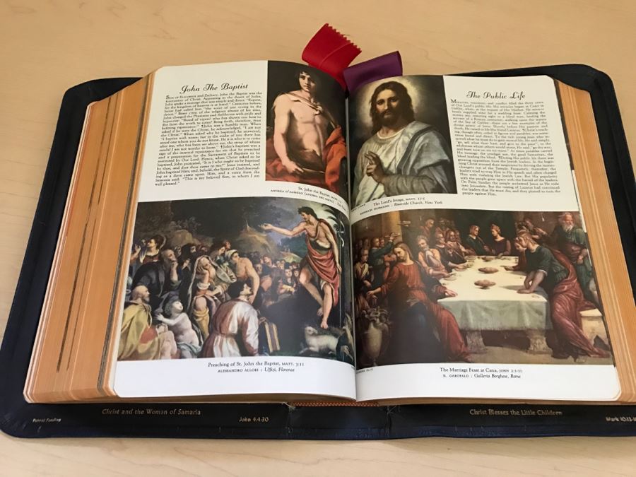 JUST ADDED - Large Holy Bible The Family Rosary Edition