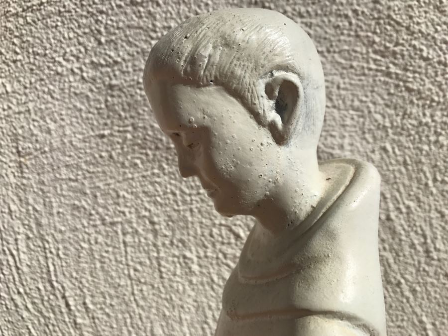 JUST ADDED - St Francis Of Assisi Statue Painted White [Photo 9]