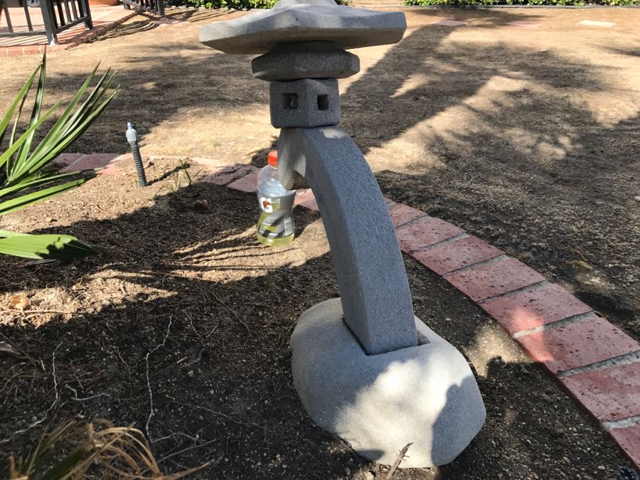 JUST ADDED - Stone Pagoda Garden Statue [Photo 6]