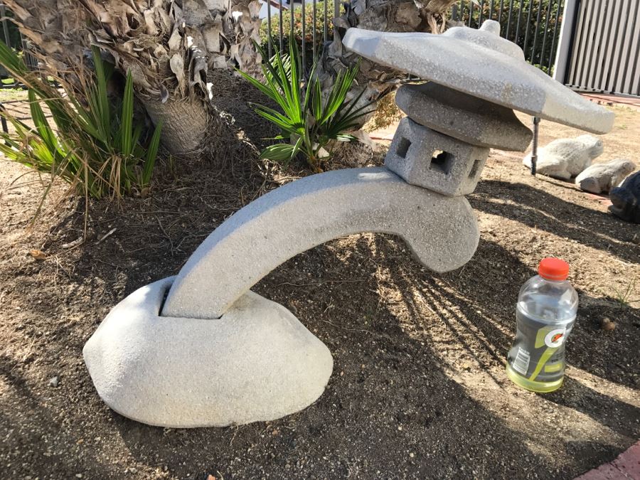 JUST ADDED - Stone Pagoda Garden Statue [Photo 2]