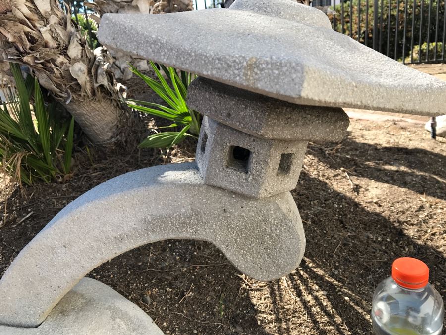 JUST ADDED - Stone Pagoda Garden Statue [Photo 3]