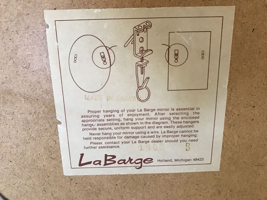 JUST ADDED - Stunning Vintage Gilt Beveled Glass Wall Mirror [Photo 6]