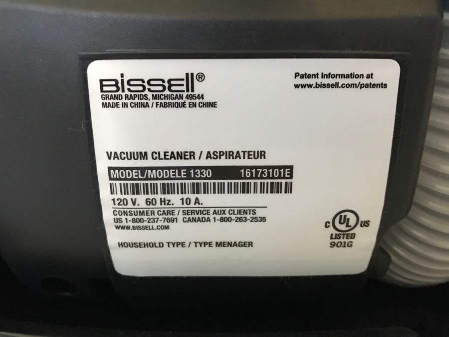 JUST ADDED - Bissell Vacuum Cleaner Model 1330 [Photo 8]