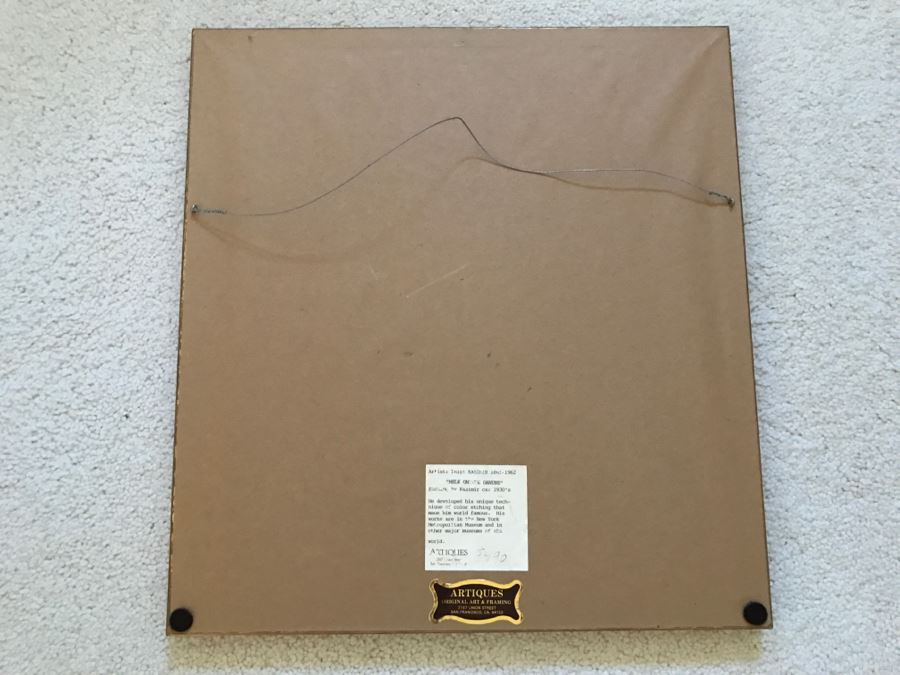 JUST ADDED - Vintage 1930's Luigi Kasimir Etching 'Melk On The Danumbe' Limited Edition Hand Signed [Photo 8]