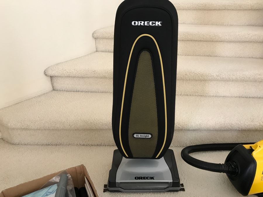 JUST ADDED - ORECK XL Insight, Eureka Stair And Car Vac, Eureka The Boss Vacuum Cleaner And Box Of Accessories [Photo 3]