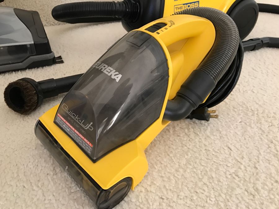 JUST ADDED - ORECK XL Insight, Eureka Stair And Car Vac, Eureka The Boss Vacuum Cleaner And Box Of Accessories [Photo 5]