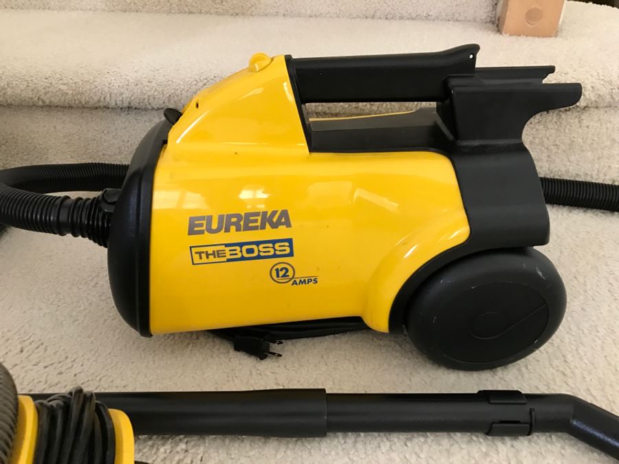JUST ADDED - ORECK XL Insight, Eureka Stair And Car Vac, Eureka The Boss Vacuum Cleaner And Box Of Accessories [Photo 7]