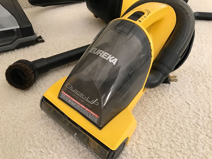 JUST ADDED - ORECK XL Insight, Eureka Stair And Car Vac, Eureka The Boss Vacuum Cleaner And Box Of Accessories [Photo 6]