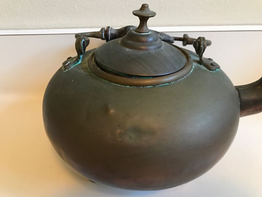 JUST ADDED - Vintage Copper Teapot [Photo 4]